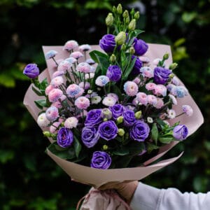Bukiet - "Fioletowa serenada"